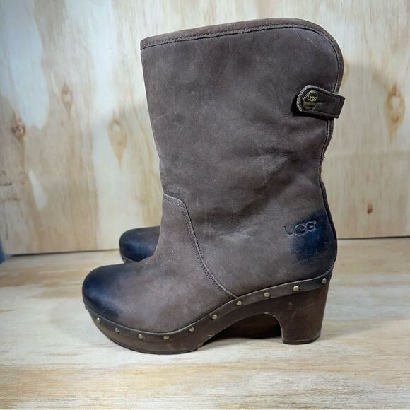 UGG Lynnea Clog Boots Women’s Size 6 - Picture 1 of 8